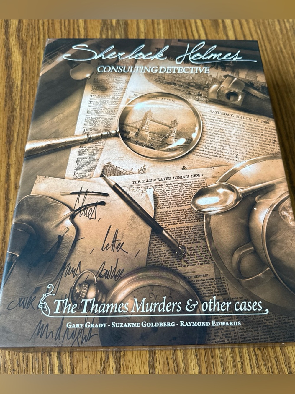 Sherlock Holmes Consulting Detective Thames Murders Excellent Condition